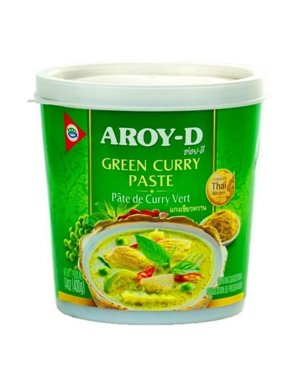 GREEN CURRY PASTE AROY-D 400G
