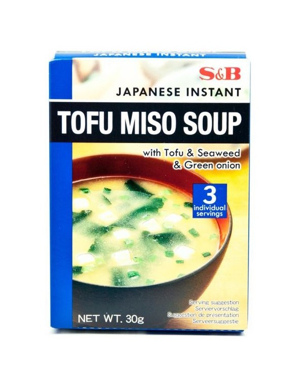 SOPA DE MISO CON TOFU S&B 30G