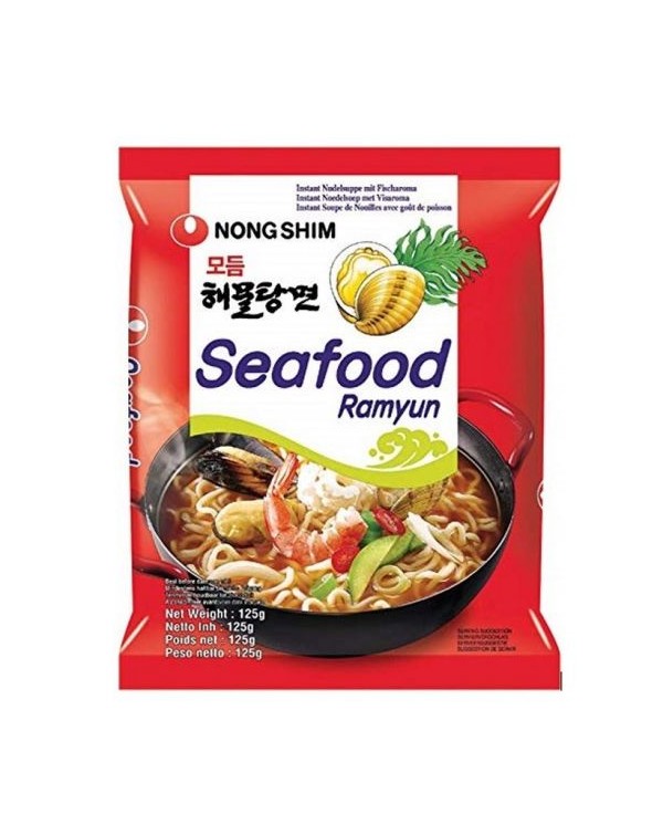 NONGSHIM SEAFOOD RAMYUN -  125G