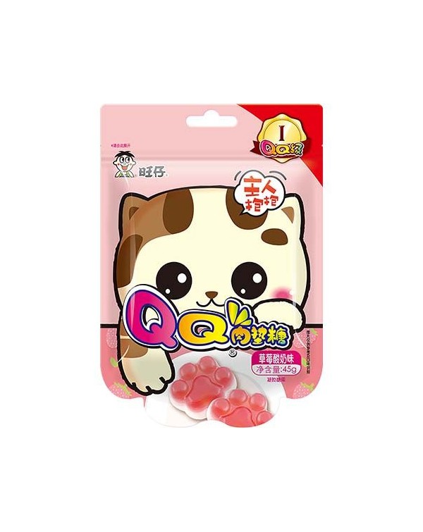 QQ PAW GUMMIES STRAWBERRY YOGURT FLAVOR 45G