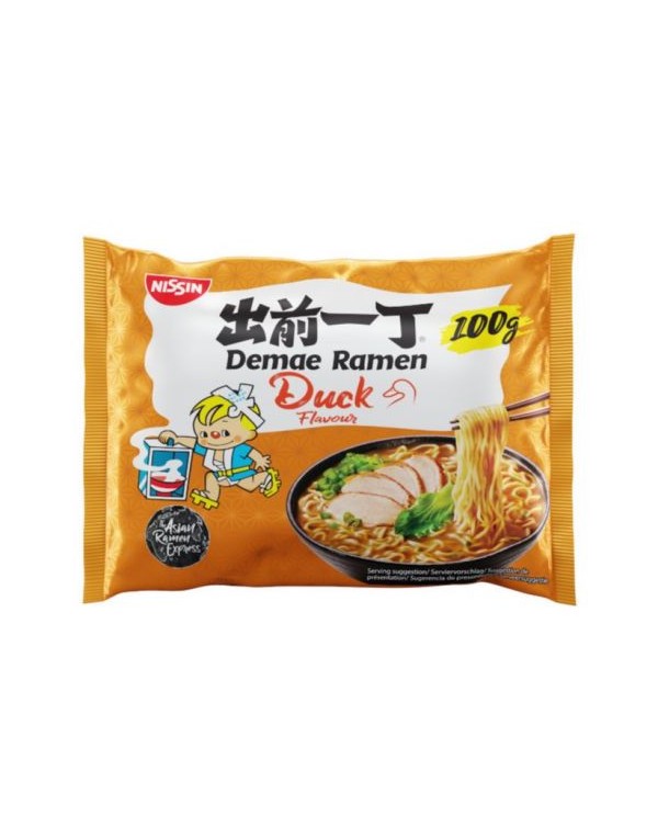 RAMEN INSTANTÁNEO SABOR PATO DEMAE RAMEN NISSIN 100G