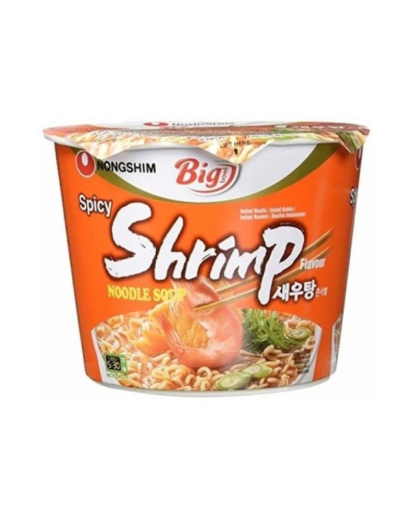 SPICY SHRIMP FLAVORED INSTANT NOODLES NONGSHIM 111G